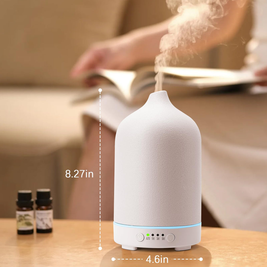 Ceramic Diffuser Essential Oil Diffusers Aromatherapy Essential Oil Diffuser for Room Air Diffuser Bedroom