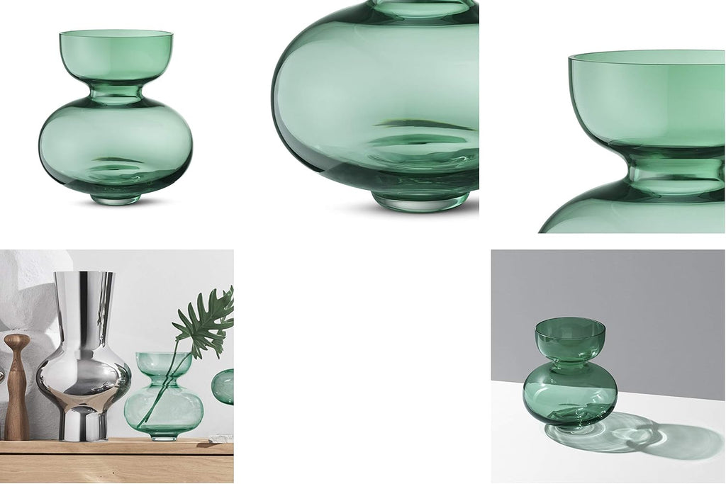 Alfredo Mouth-Blown Glass Vase