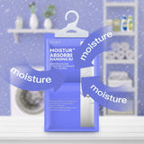 Moisture Absorbers Packets 10 Pack, Dehumidifier Bags for Closet, Unscented Hanging Humidity Absorber in Wardrobes