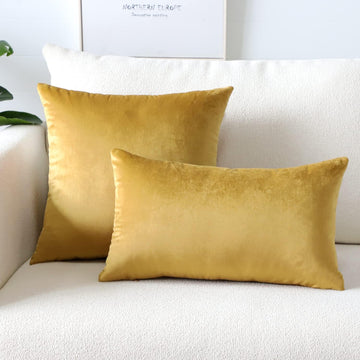 Luxury Velvet Pillow Covers Super Soft Decorative Square Throw Pillow Covers Case Cushion Covers