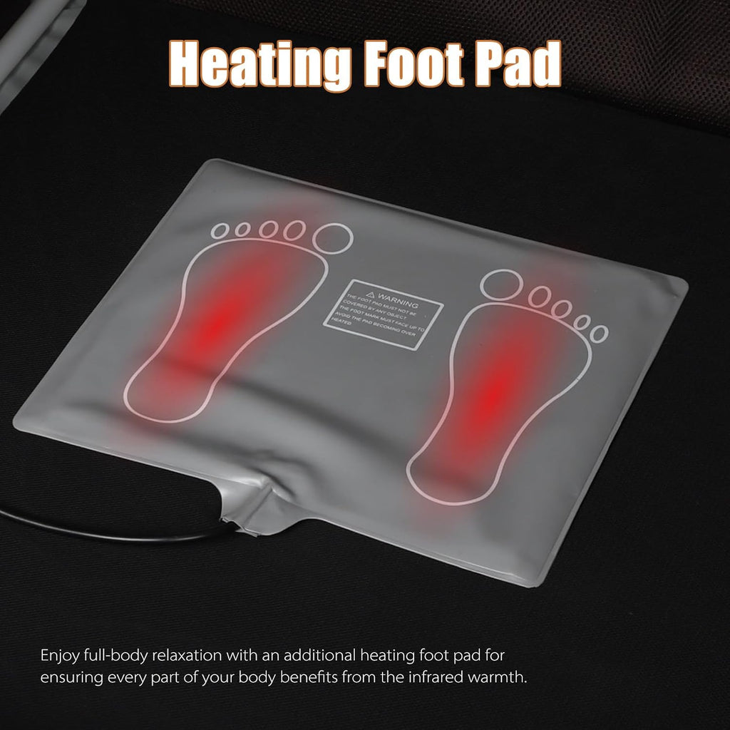 Portable Infrared Sauna for Home Spa | Full Size 1 Person Sauna | Full Body Personal Far Infrared Sauna Tent