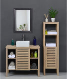 Wall Mirror Black Rectangle Mirrors for Wall with Wood Framed Decorative Bathroom Living Room Farmhouse Entryway