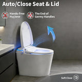 Tankless One-Piece Smart Toilet in ADA Height with Heated Seat & Auto Lid | 1000g MaP
