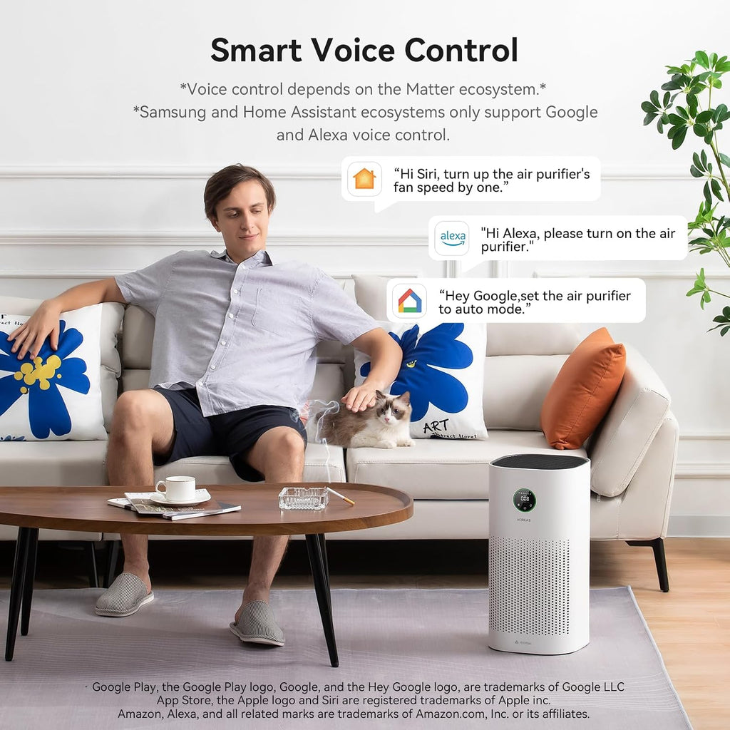 2-Pack Air Purifiers for Bedroom Double the Clean 2x Fresh Air