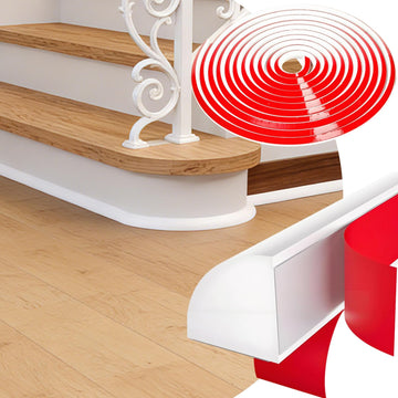 236 Inch Flexible Quarter Round Molding, Self Adhesive