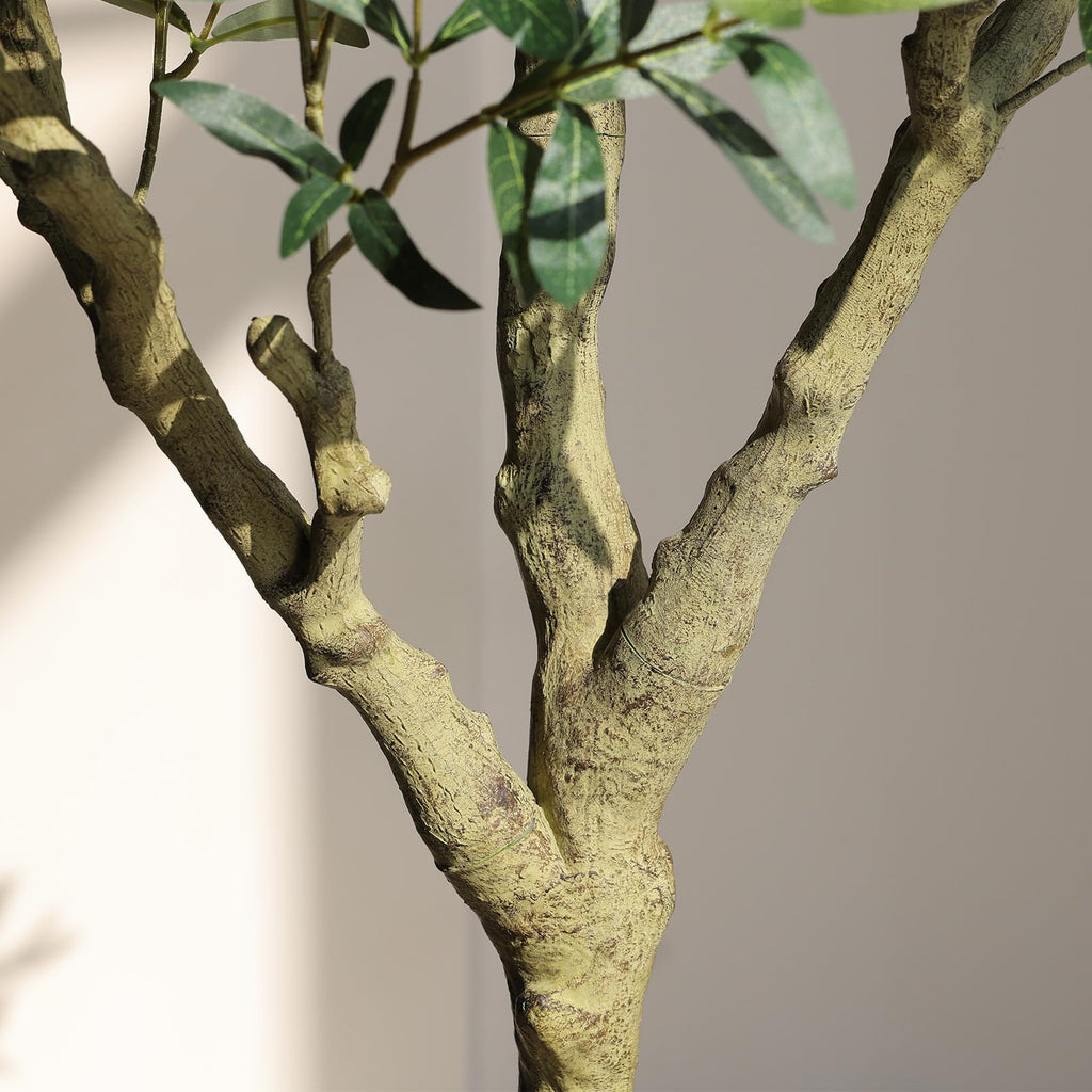 Olive Trees Artificial Indoor, 7ft Faux Olive Tree
