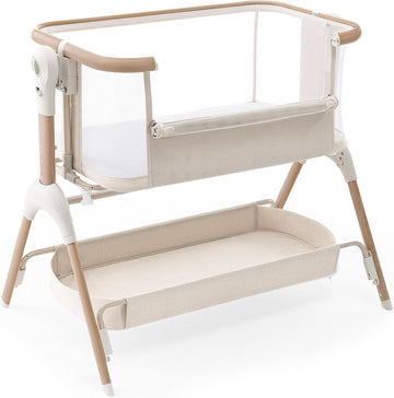Cuddly Baby Bassinet - BSA & JPMA Certified, Ultra-Breathable and Completely Washable Mattress