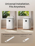 Portable Air Conditioner 318S, 8000 BTU ASHRAE (5000 BTU DOE) Smart AC Unit for Bedroom with Drainage-free Cooling