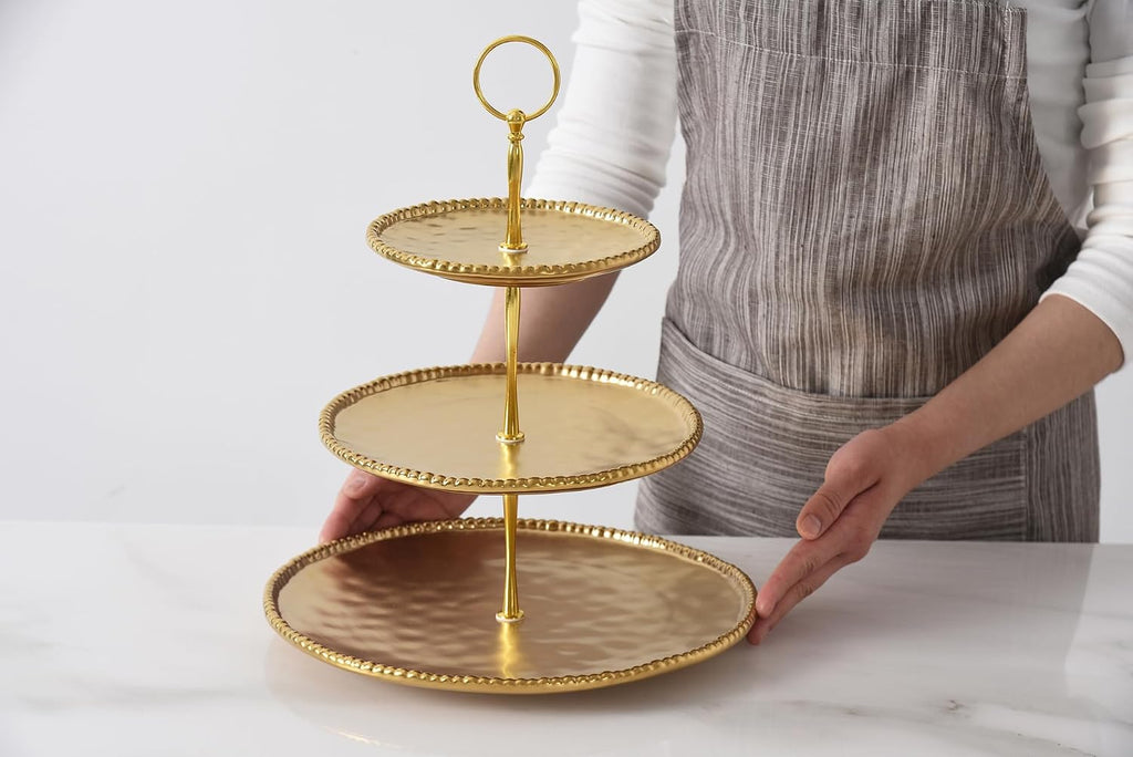 Monte Carlo, 3-Tiered Stand, 11.5" D x 13.5"