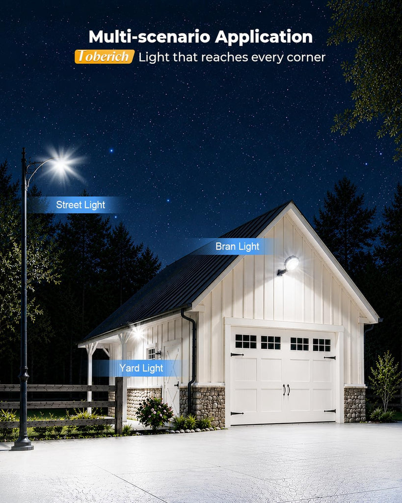 150W LED Barn Light Dusk to Dawn, 20000LM Outdoor Yard Light 6500K | Ultra Bright Security Light, Adjustable Angle
