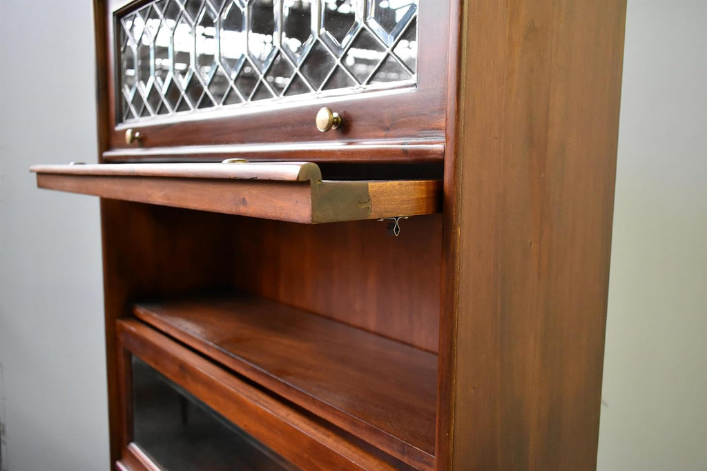 Legacy 5 Stack Barrister Bookcase - Brown Walnut