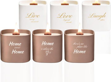 One Life Collection & Home Collection Premium Scented Soy Candles Gift Sets Bundle