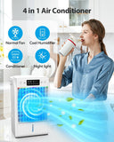 Portable Air Conditioners Fan,Evaporative Mini Room Air Conditioners