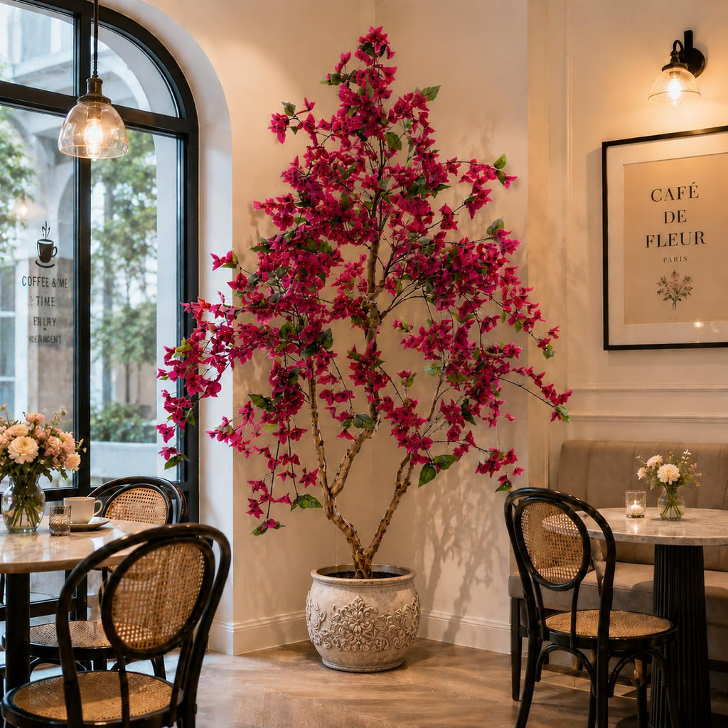 Artificial Bougainvillea Tree, 6Ft