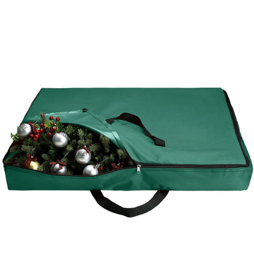 Pop up Christmas Tree Storage Bag Large, 34 x 34 x 4.7 Inch, Green