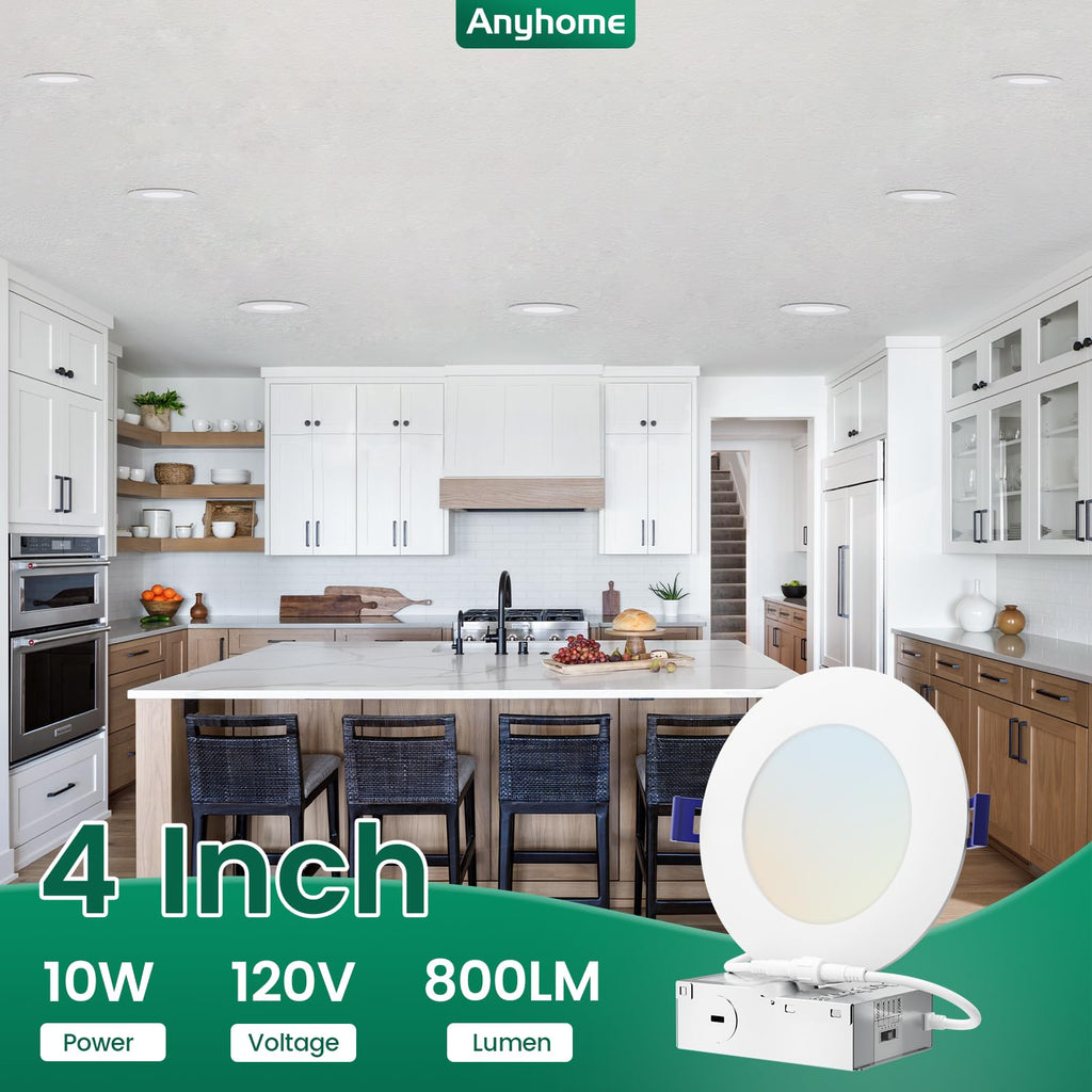 12 Pack Canless Recessed Lighting 4 Inch Recessed Lighting Led