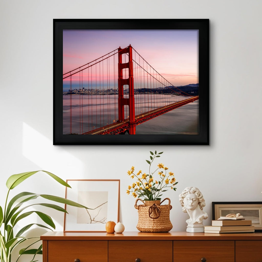 20x24 Picture Frame Black, Poster Frames for Wall Hanging, 20 x 24 Large Frames with Acrylic Protection, 1 Pack
