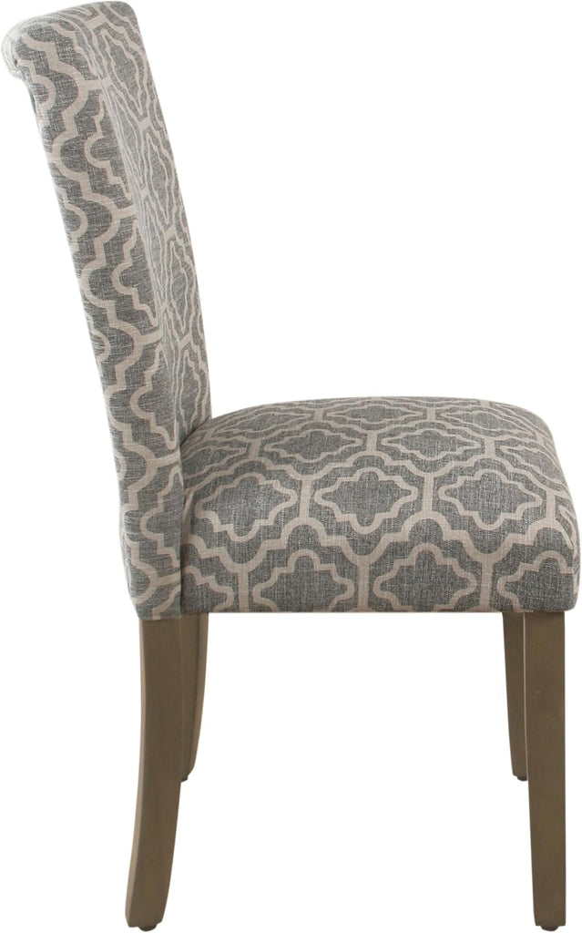 Parsons Dining Chair, Grey (Set of 2)