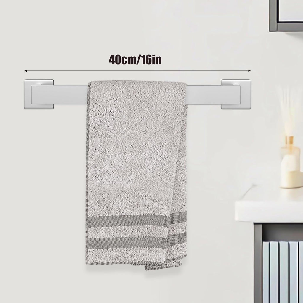 5 Piece Brushed Nickel Towel Bar Set Bathroom Hardware Set Brushed Nickel Bathroom Accessories Set with 2 Towel Hook