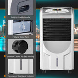 Air Cooler and Heater, 5-in-1 Portable Evaporative Air Cooler w/Anion Function, 8H Timer, 3 Modes & 3 Speeds