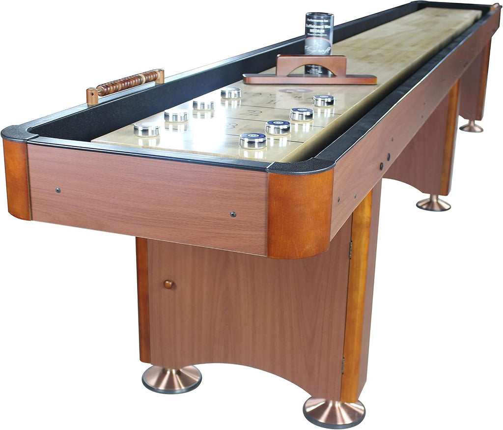 Woodbridge Cherry 16' 2 Piece Construction Shuffleboard Table
