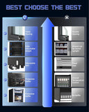 18-inch under-counter beverage refrigerator - 140-Can & 20-Bottle Capacity, Dual