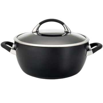 Symmetry Nonstick Casserole Pan with Lid, Induction Cookware