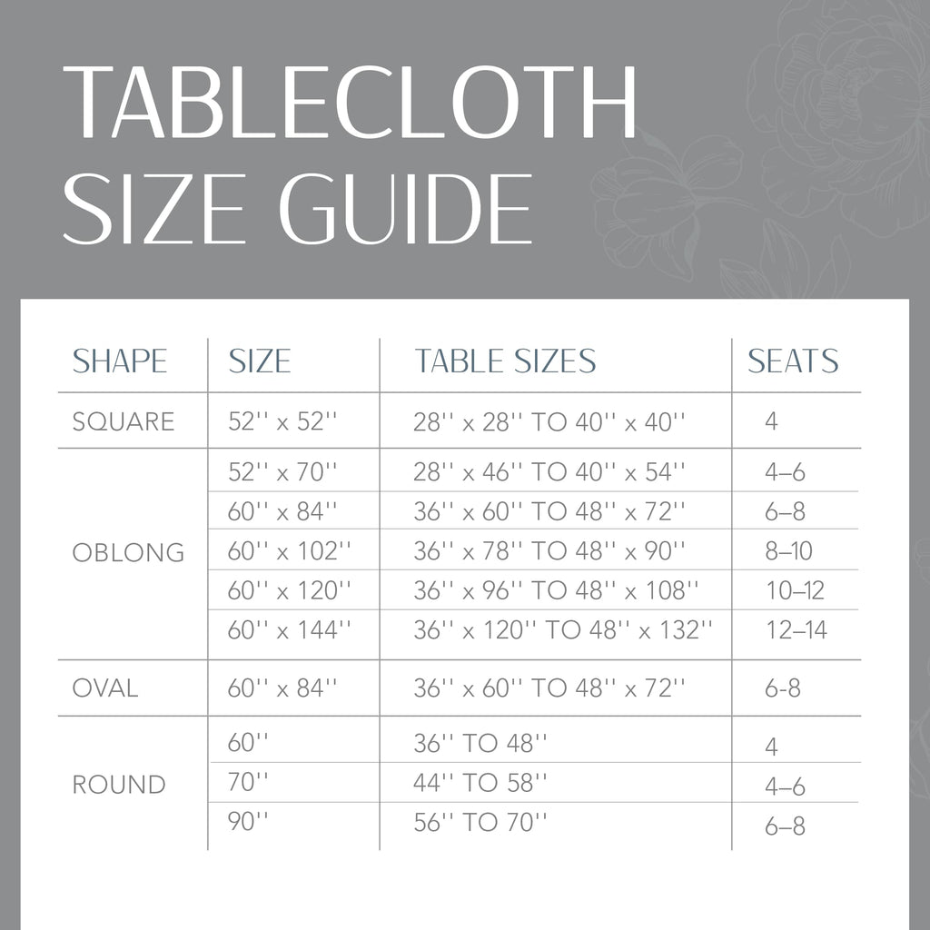 Continental Solid Texture Water Resistant Tablecloth, Taupe - 60" W x 102" L