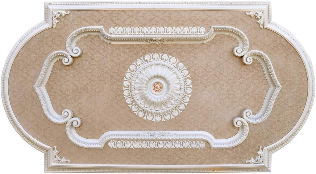 Blanco Rectangular Ceiling Medallion 94"