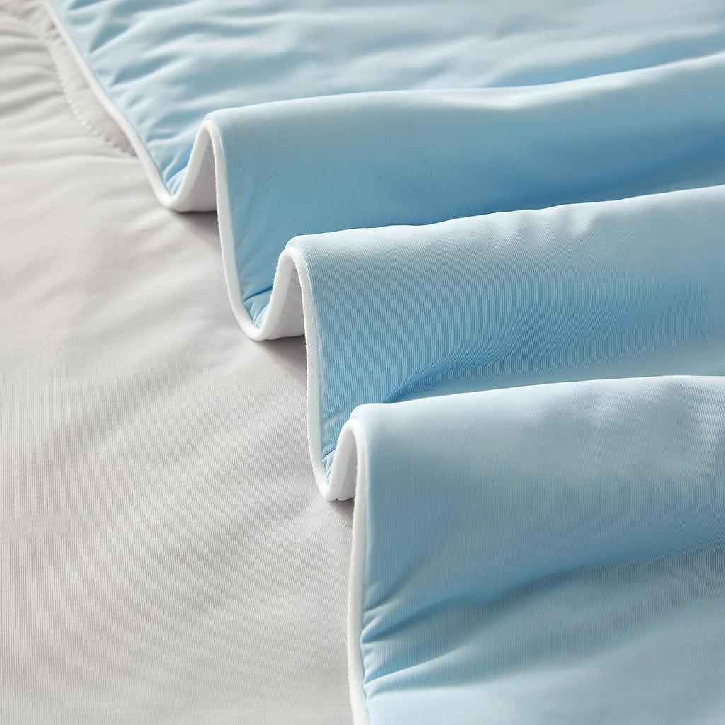 Cooling Comforter Twin, Dual-Sided Cooling Blanket for Hot Sleepers