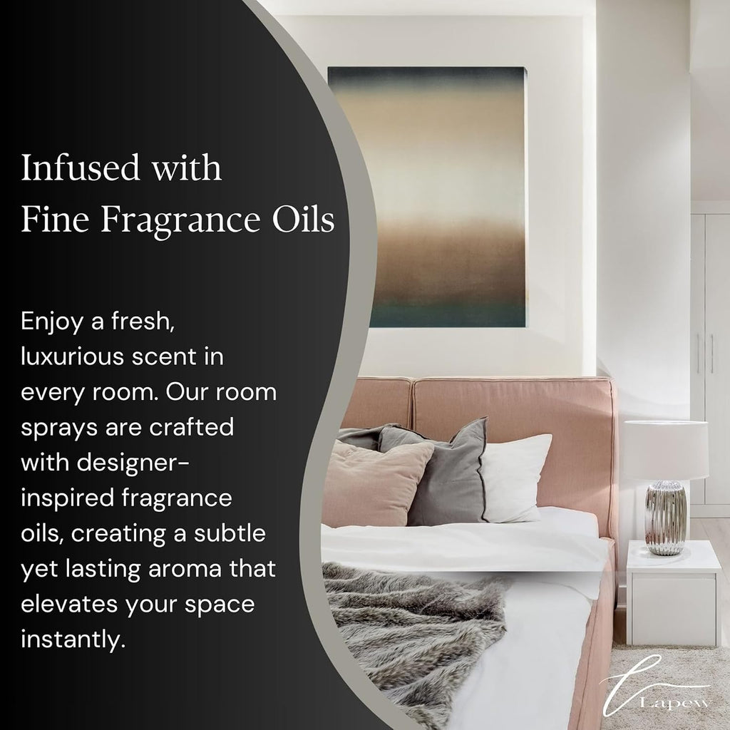 Room & Linen Spray | Fragrance Mist, Car & Office | Fabric & Air Freshener | Neutralizing Mist | Made in USA | Cozy - Set of 8