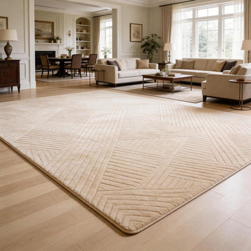 Brown Solid Color Area Rugs, Washable Rugs
