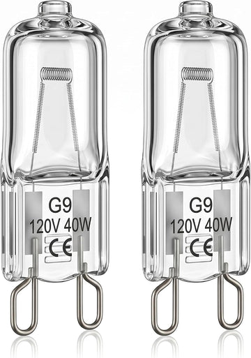 Range Hood Light Bulb 120V 40W G9 for Whirlpool
