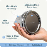 Filtered Shower Head for Hard Water Filter - High Pressure, Removes Chlorine