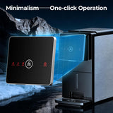 Countertop Nugget Ice Maker, 33 Lbs/24H Automatic Ice Dispenser, Self-Cleaning Portable Ice Machine, 1.8L Water Tank