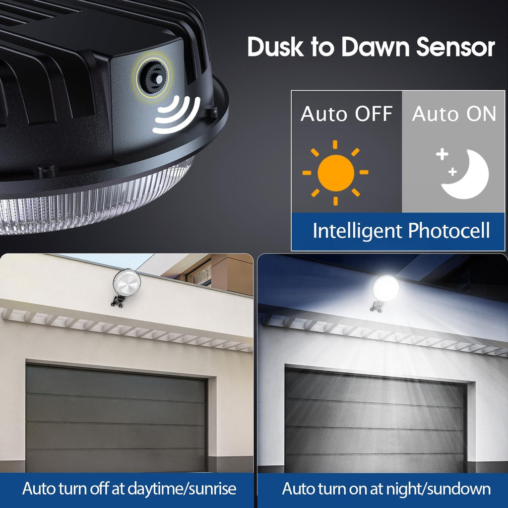 LED Barn Light, 150W 20000LM Dusk to Dawn Outdoor Security Light, 150° Adjustable Angle with Photocell Sensor, 6500K
