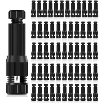 56Pack Low Voltage Wire Connector, Landscape Lighting Connectors Waterproof for 14/2 Gauge Cable Landscape Wire