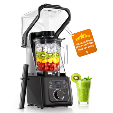 Professional Commercial Vacuum Blender, Freshness Locked In by Vacuum Technology, 2026 Upgraded, 3000W/4HP