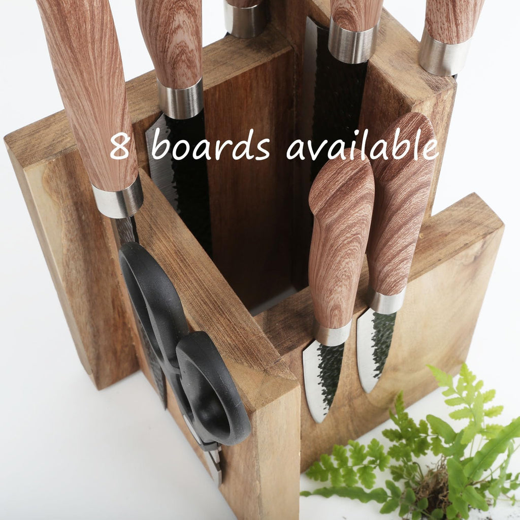 Magnetic Knife Block Knives Display Stable Board Holder Rack Magnetic Stands with Strong Enhanced Magnets on Both