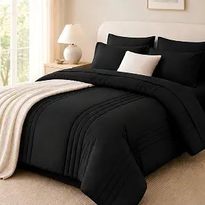 Twin XL Comforter Set, Ultra-Soft Bed in a Bag Twin XL Size 5 Pieces, Dorm Room Essentials for Boys, Bedding Set with - Set of 5