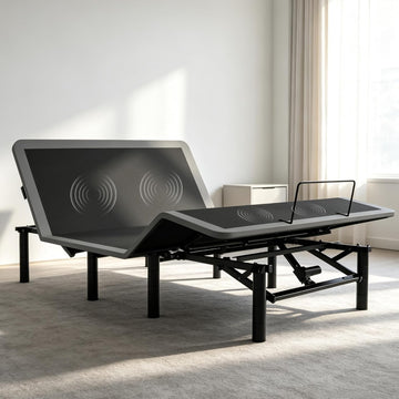 Queen Adjustable Bed Frame with Massage, Zero Gravity & Wireless Remote