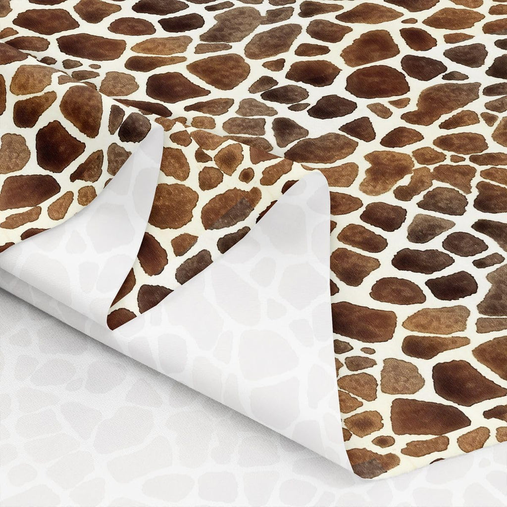 Giraffe Print Fabric by The Yard Soft 1 Yard