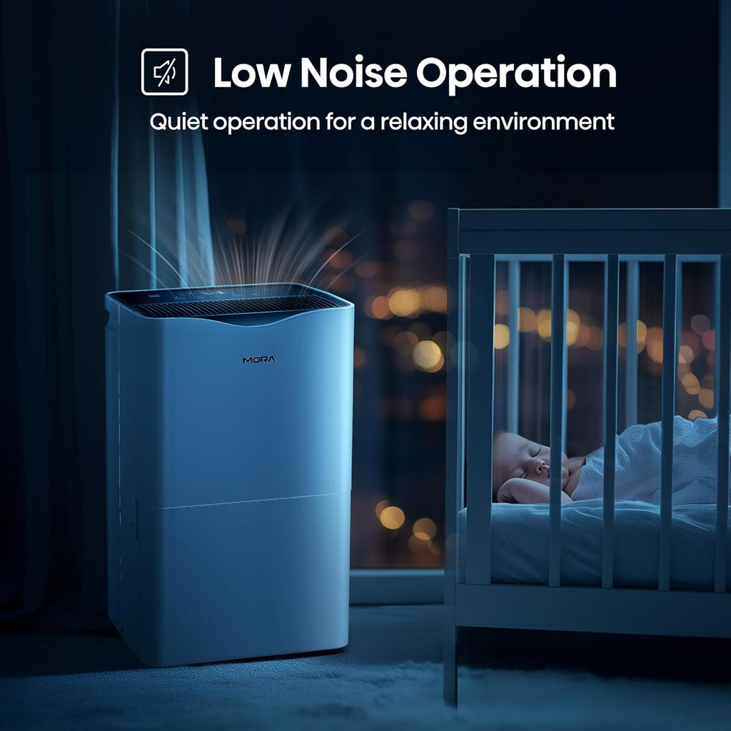 By 50 Pint Dehumidifier, for Space upto 4,500 Sq. Ft at Home, in Basements and Large Rooms, Energy Star