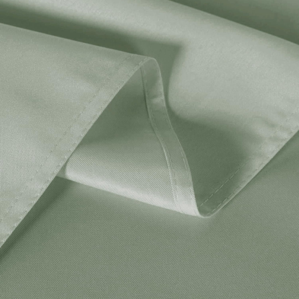 2 Pack Sage Green Tablecloths 60x102 Inch for 6 Feet Rectangle Table