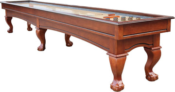 River 14' Chestnut Pro-Style Shuffleboard Table