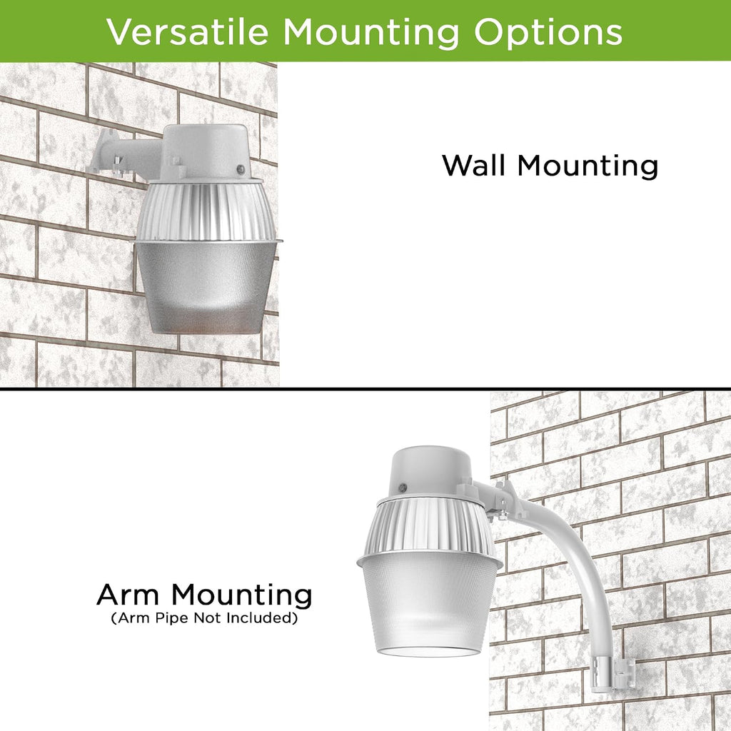 250W Equivalent Barn Light with 29W LED bulb Outdoor Dusk to Dawn Area and Flood Light with Photocell UL Listed LED