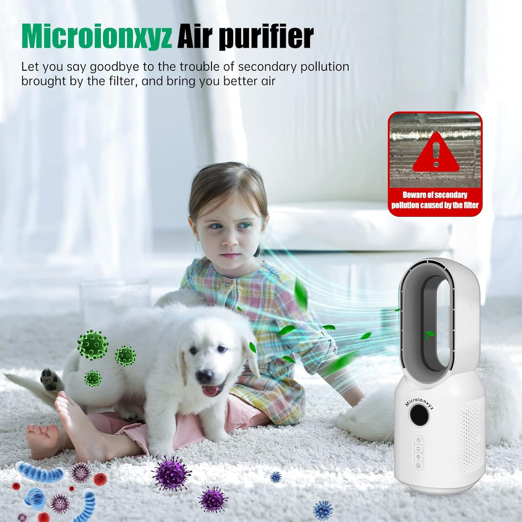F8-AR Anion fans，air purifier machine ，No Consumables，Remove smoke，pollen，odor，suitable,automotive，t