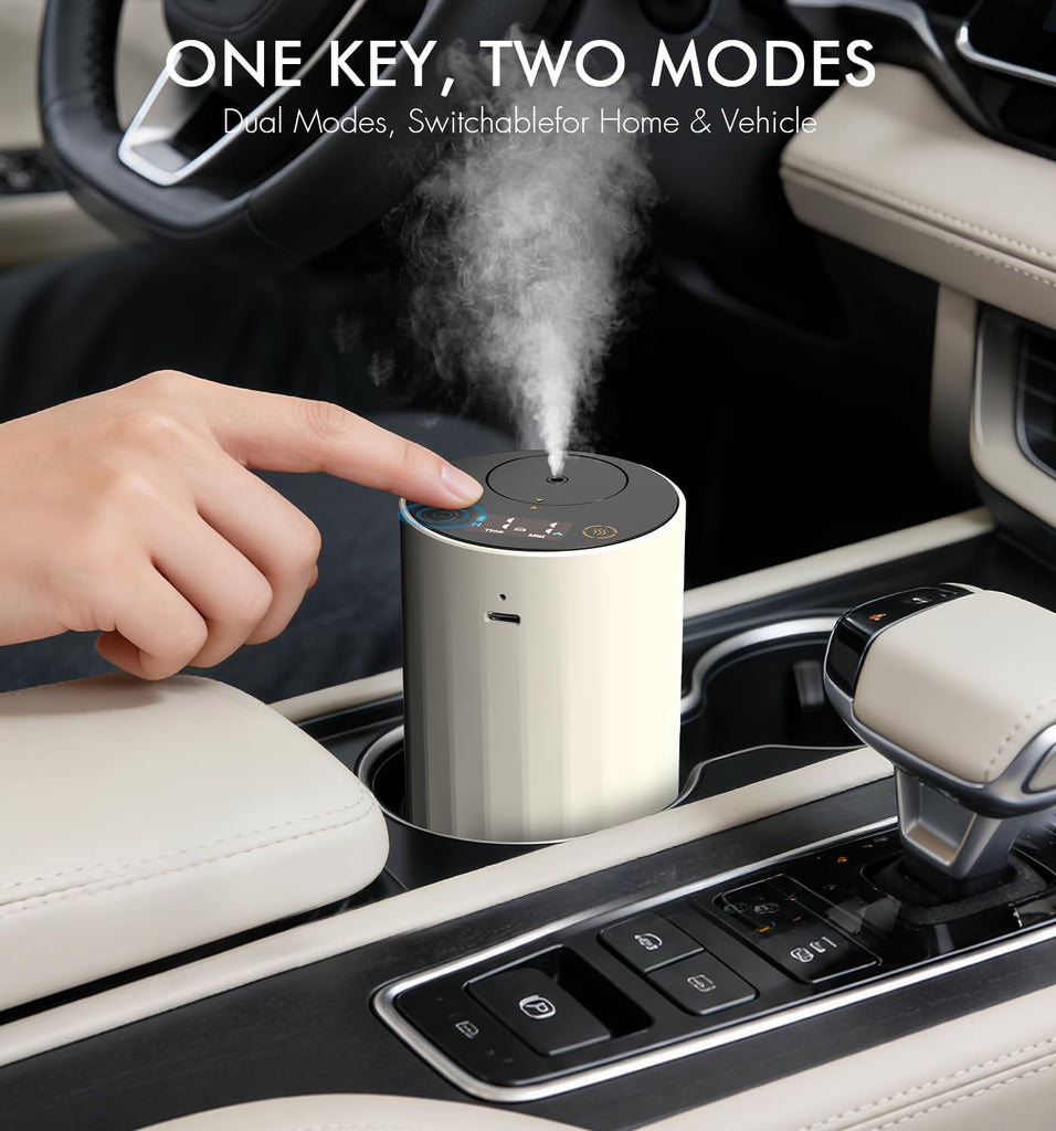 Waterless Diffuser for Essential Oil, 96H Portable, Home, Room