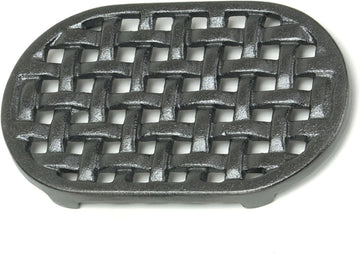 Oval Cast Iron Lattice Trivet