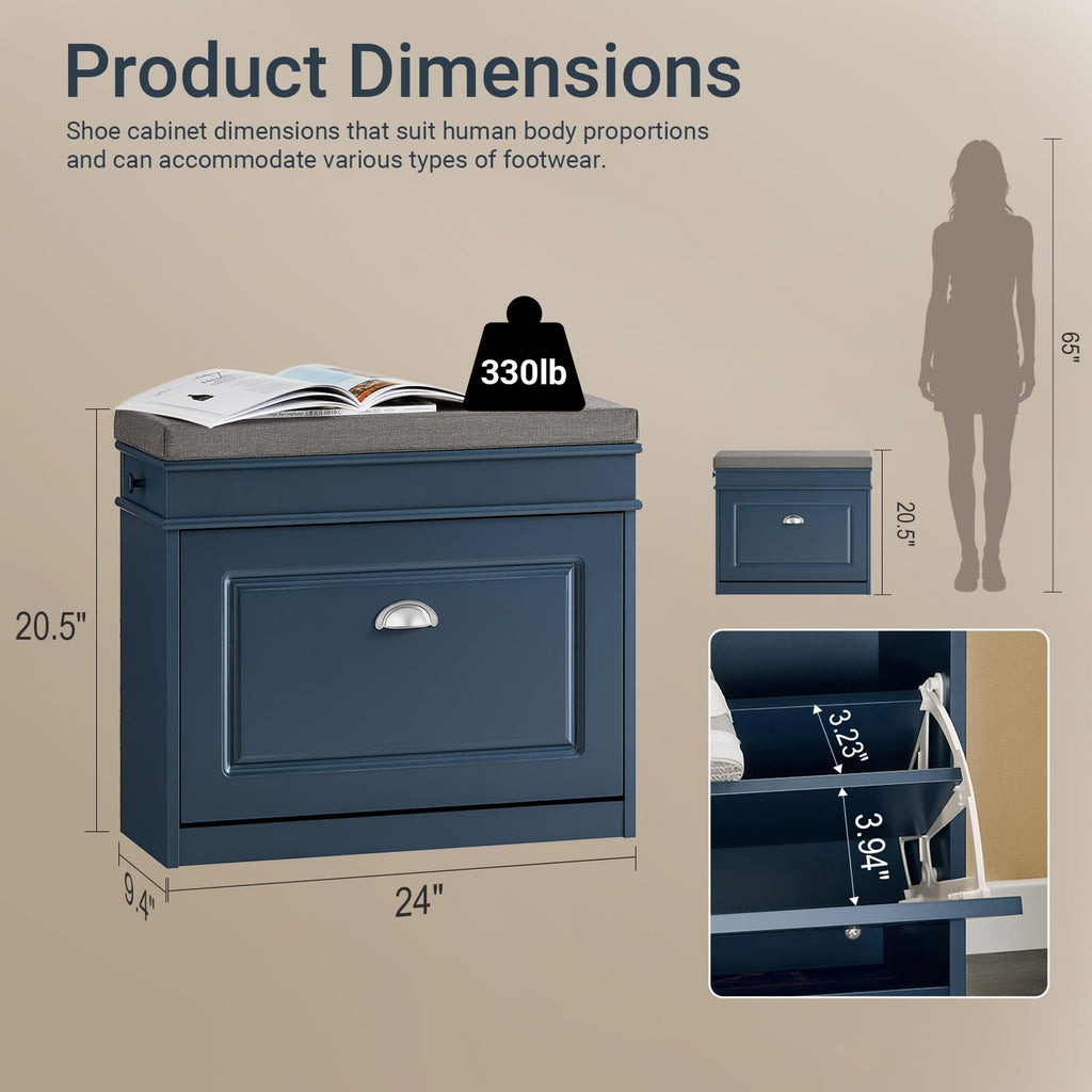 Small Shoe Storage Bench
